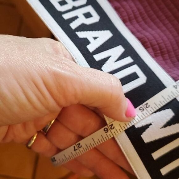 Adidas Trefoil Big Logo Graphic Crewneck Banded Embellish Waist Sz S Sweatshirt - Picture 8 of 10